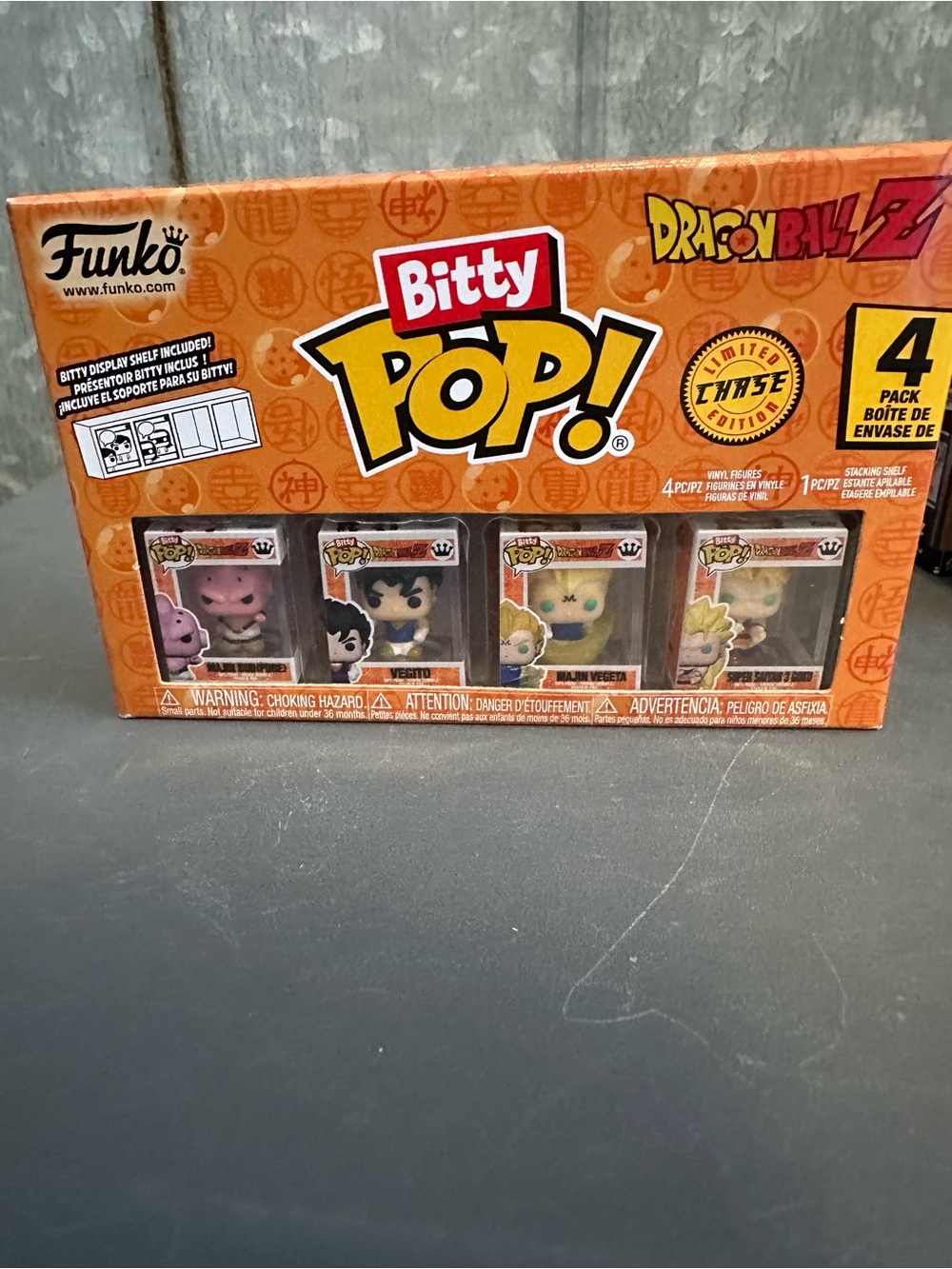 Funko Bitty Pop! Dragon Ball Z 4-Pack Orange Packaging